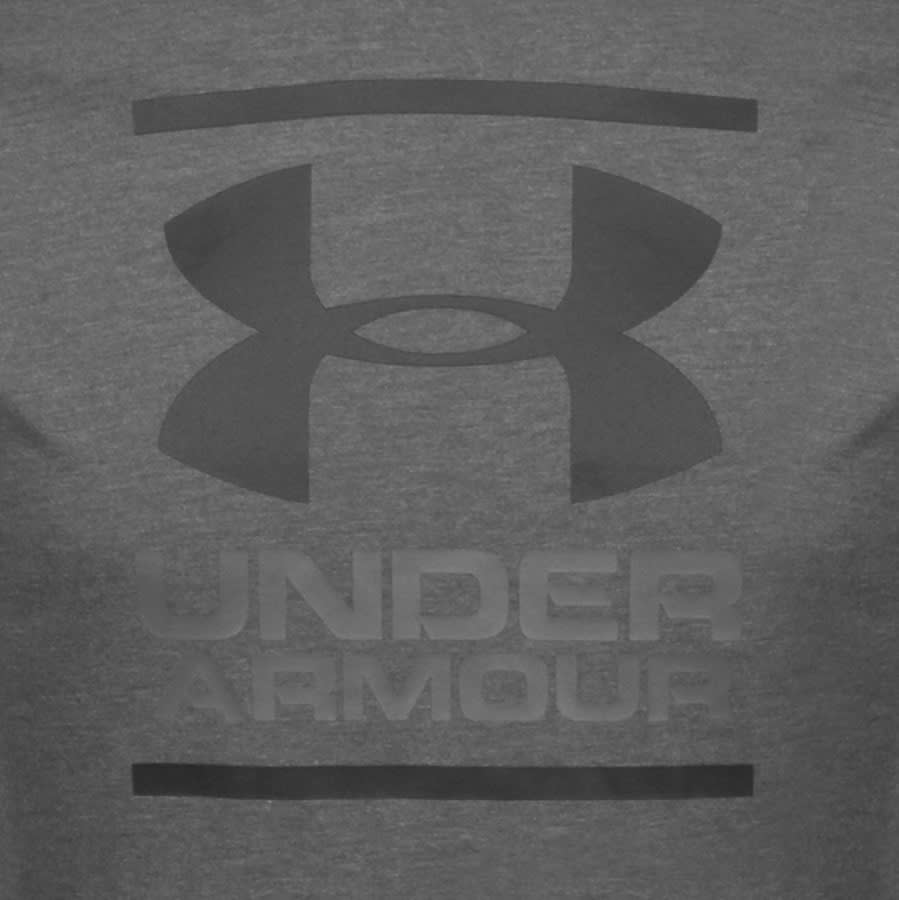 Alternative Image for ProductUnder Armour Foundation Logo T Shirt Grey3